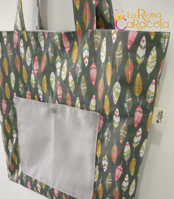 Bolsa Reversible Plumas