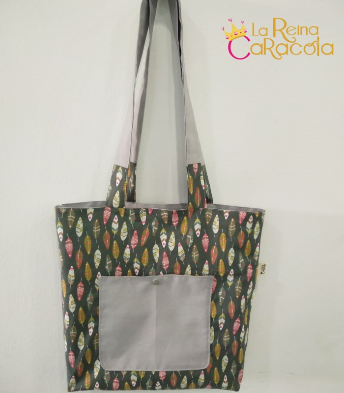 Bolsa Reversible Plumas