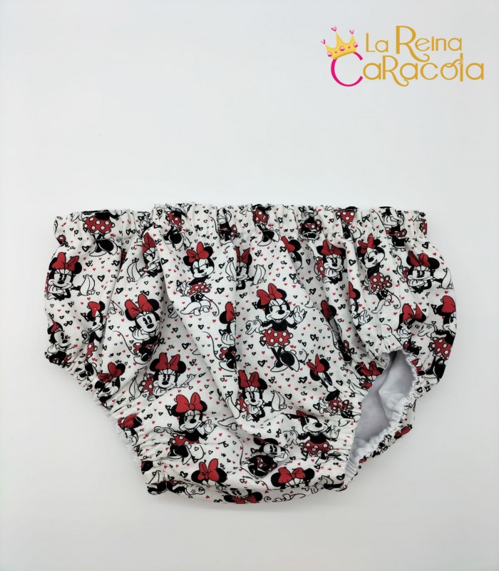 Cubrepañal Minnie Mouse