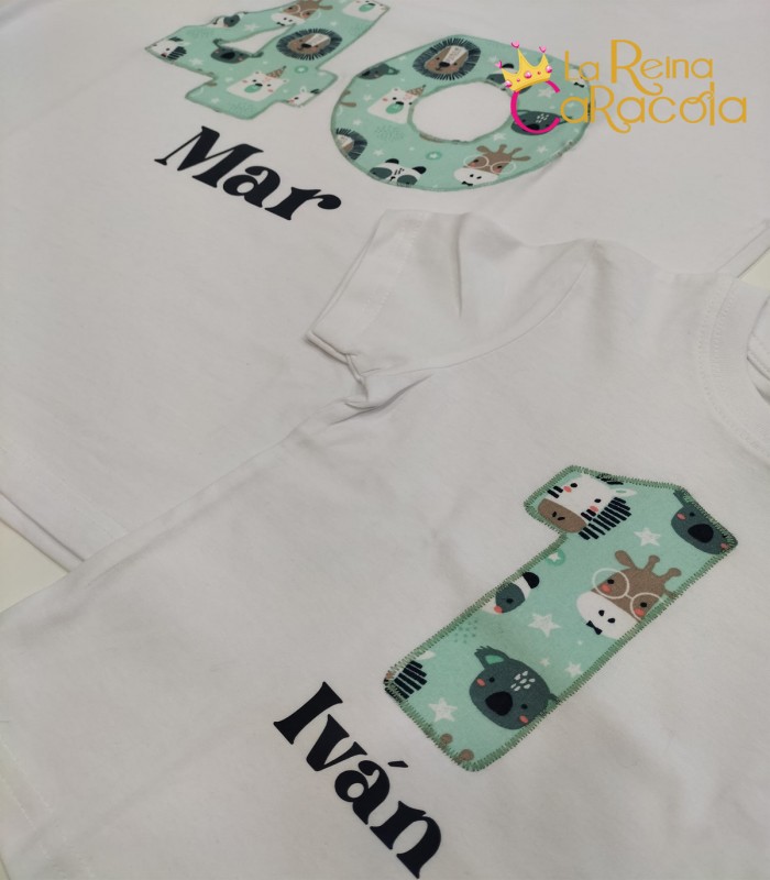 Camiseta cumpleaños Personalizada
