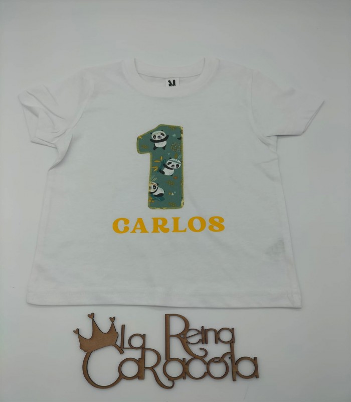Camiseta cumpleaños Personalizada