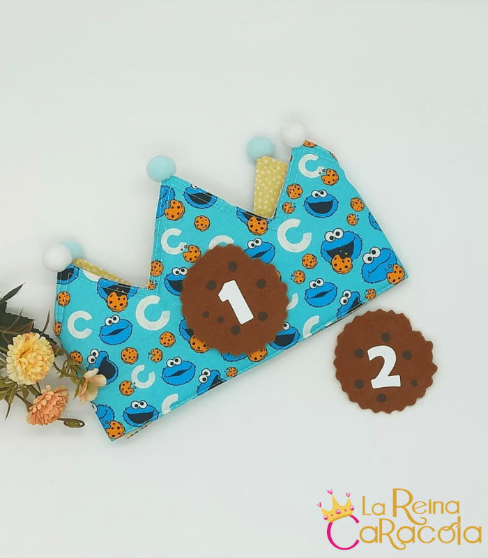 Corona  Cumple El Monstruo de las Galletas