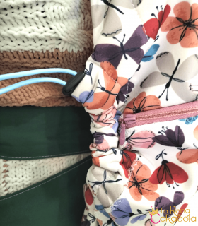 detalle goma ajuste funda porteo