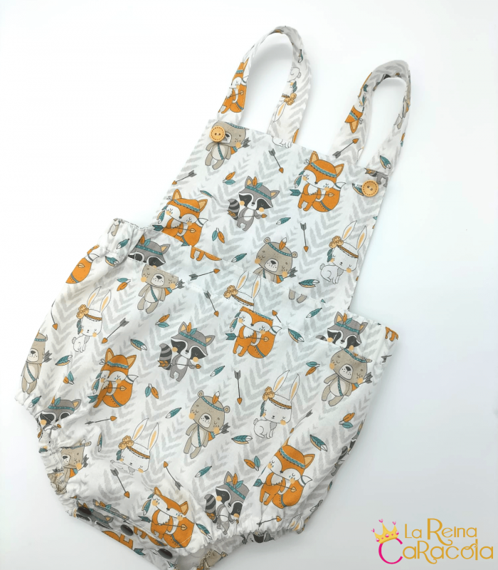 ranita para bebé en estampado de animales