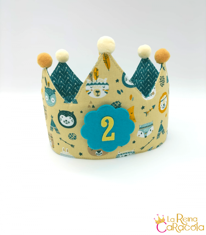 corona animales y tipis