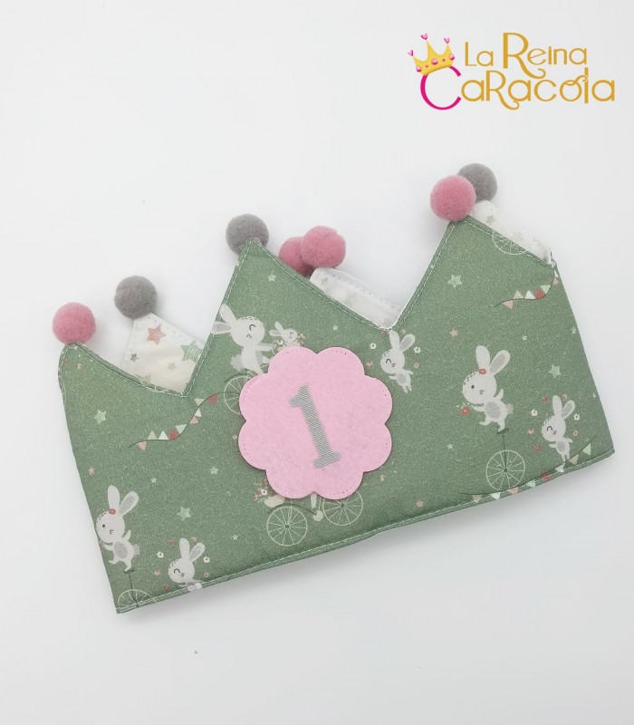 corona cumpleaños reversible