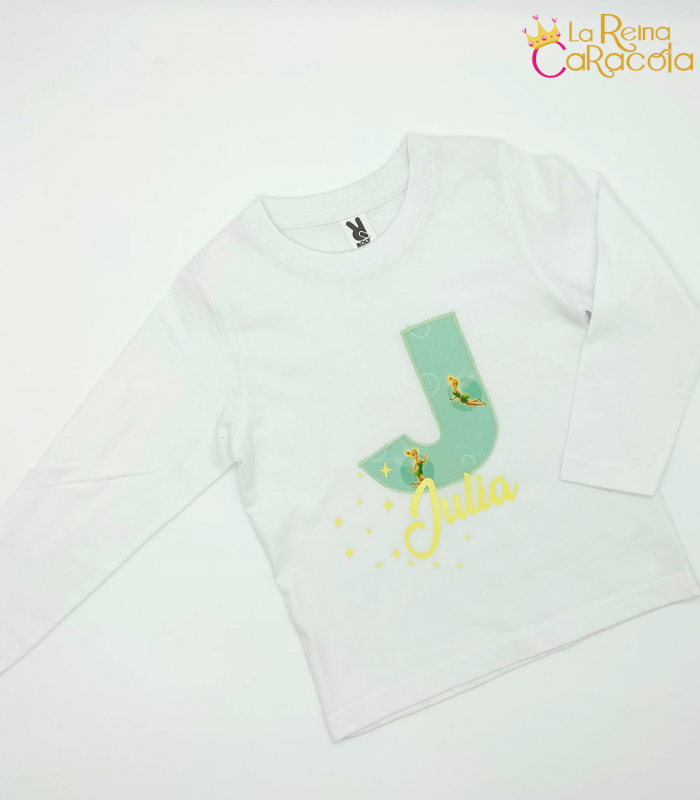 camiseta-personalizada-campanilla-la-reina-caracola