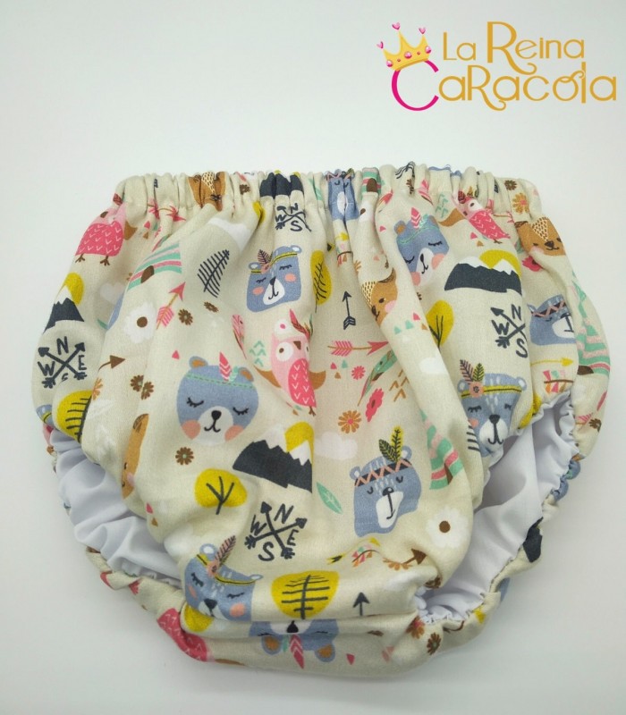 Cubrepañal Osos tribu la reina caracola