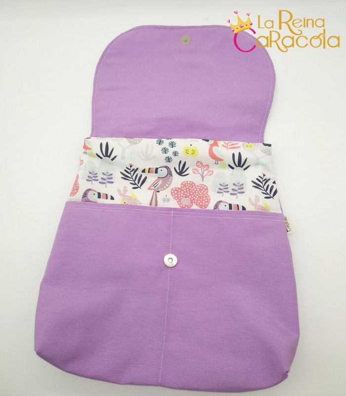 mochila-mujer-lila-tucanes-la-reina-caracola abierta
