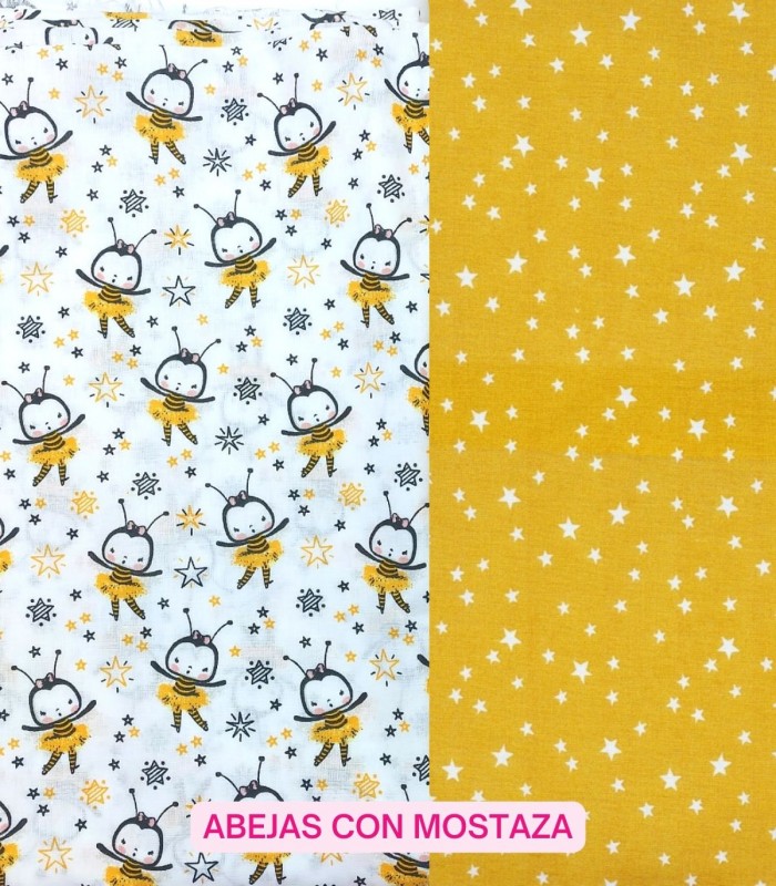 Bata profe asimétrica (elige estampado)