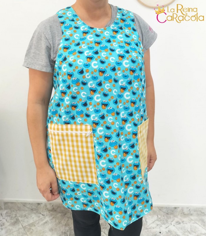 bata-profe-reversible-la-reina-caracola