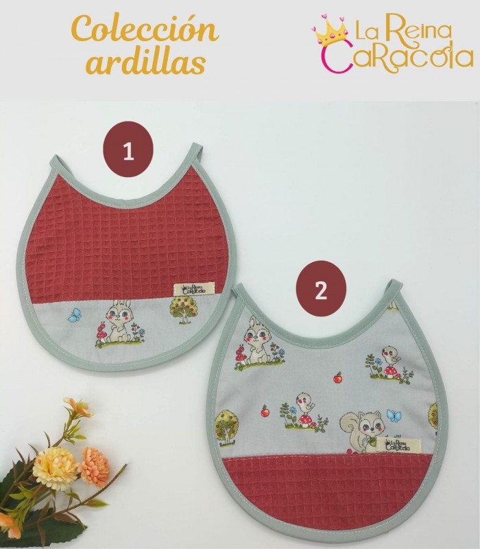 baberos-ardillas-la-reina-caracola