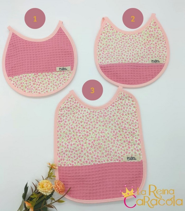 BABEROS-FLORES-ROSAS