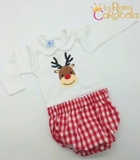 Conjunto bebe niña Caracola