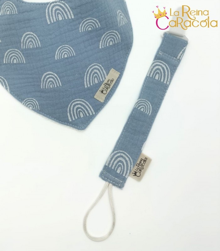 chupetero-muselina-azul-la-reina-caracola