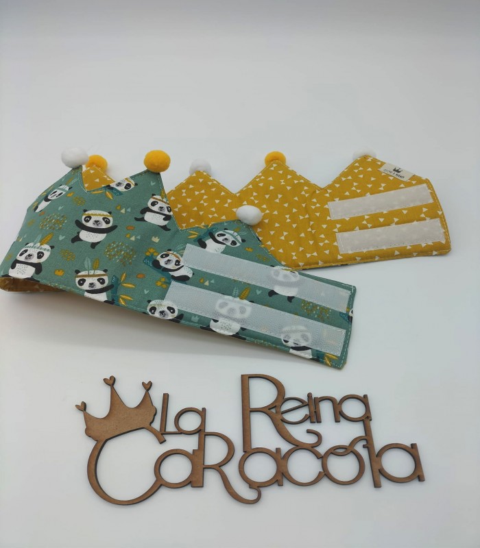 Conjunto cumpleaños bebé Pandas