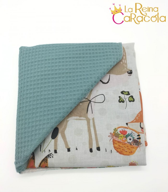 manta-verano-zorro-la-reina-caracola