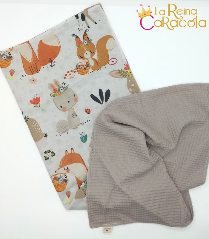 manta-wafle-verano-la-reina-caracola