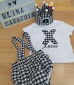 Conjunto cumpleaños Vichi negro