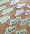 Llavero polipiel personalizado