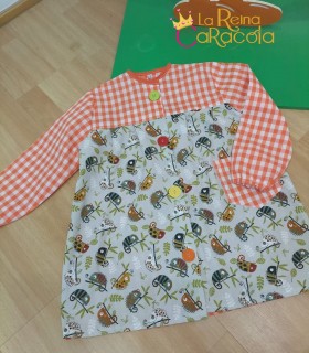 bata-escolar-camaleones-la-reina-caracola bata-escolar-camaleones-la-reina-caracola