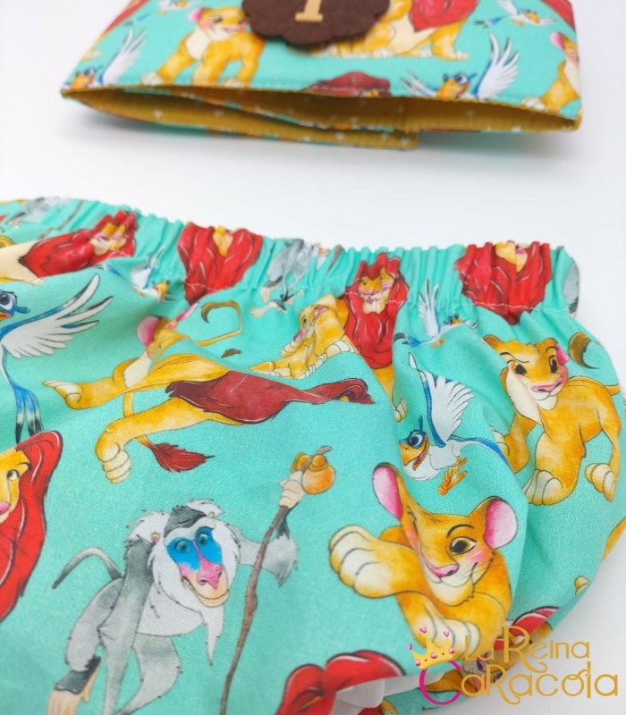 Conjunto cumpleaños  El Rey León